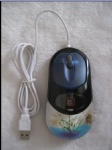 Real Sea Amber Computer Mouse